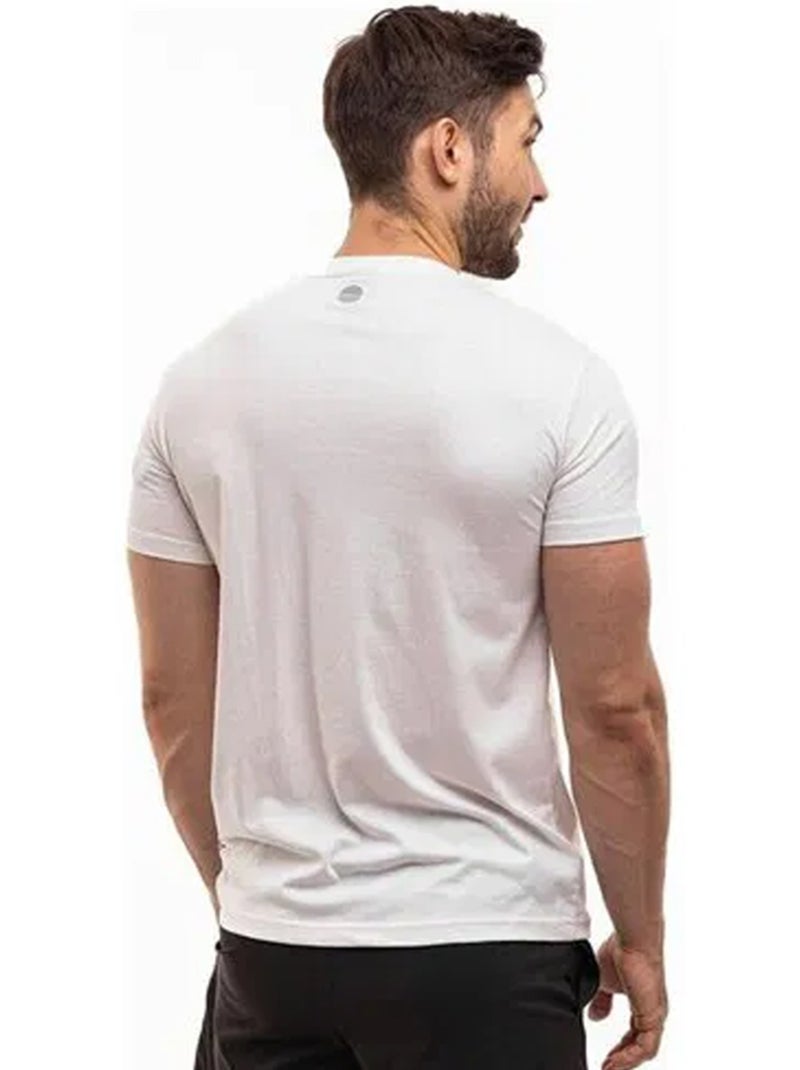 Ozoshi Maglietta Logo Ripetuto Uomo Bianco - Kiabi