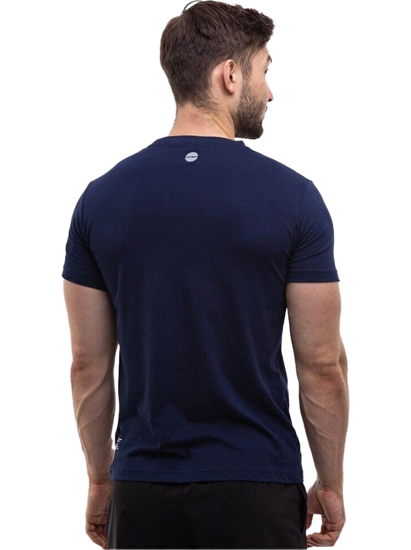 Ozoshi Maglietta Logo Ripetuto Uomo Blu marino - Kiabi