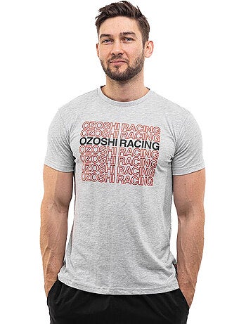 Ozoshi Maglietta Logo Ripetuto Uomo
