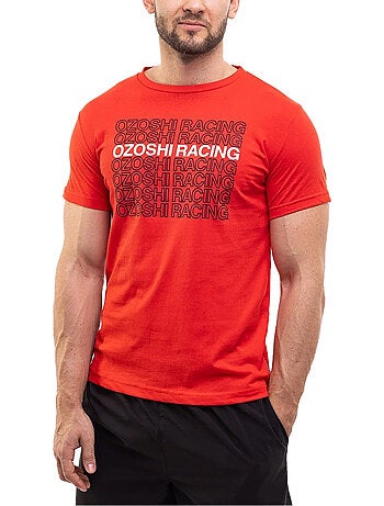 Ozoshi Maglietta Logo Ripetuto Uomo