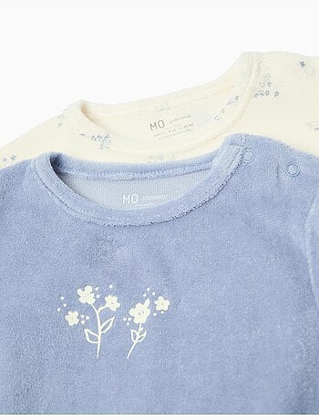 Pacchetto 2 Babygrow Velvet, MO Fashion