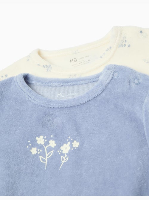 Pacchetto 2 Babygrow Velvet, MO Fashion - Kiabi