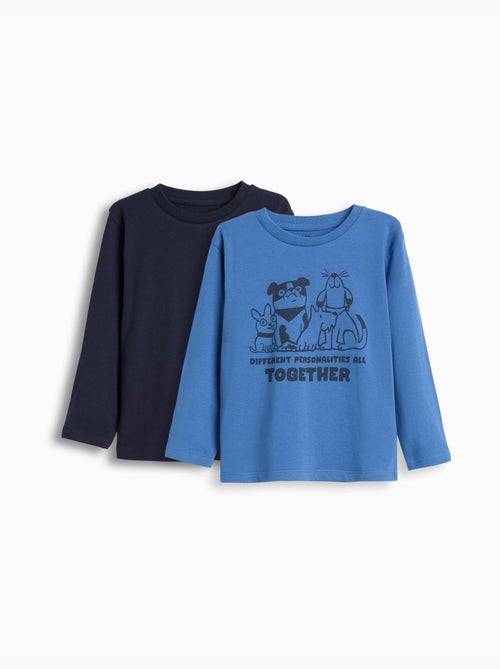 Pacchetto 2 magliette, mo fashion - Kiabi Pacchetto 2 magliette, mo fashion - Kiabi