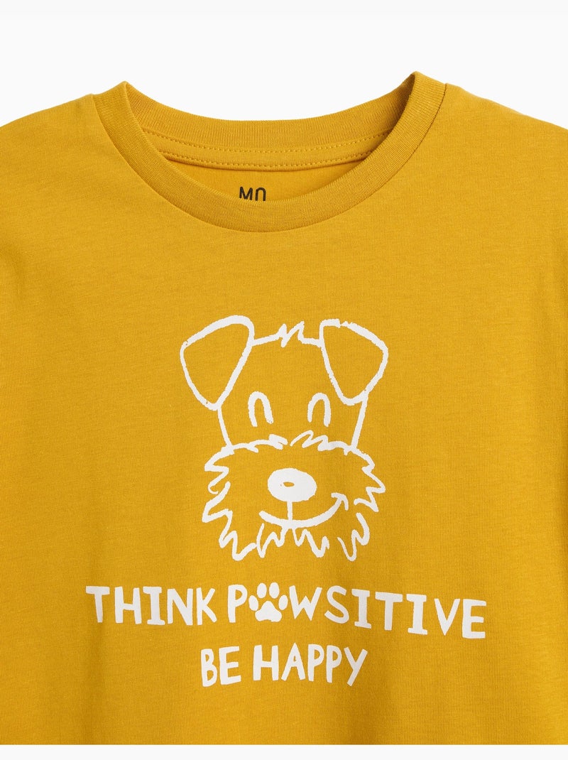 Pacchetto 2 magliette, mo fashion Giallo - Kiabi