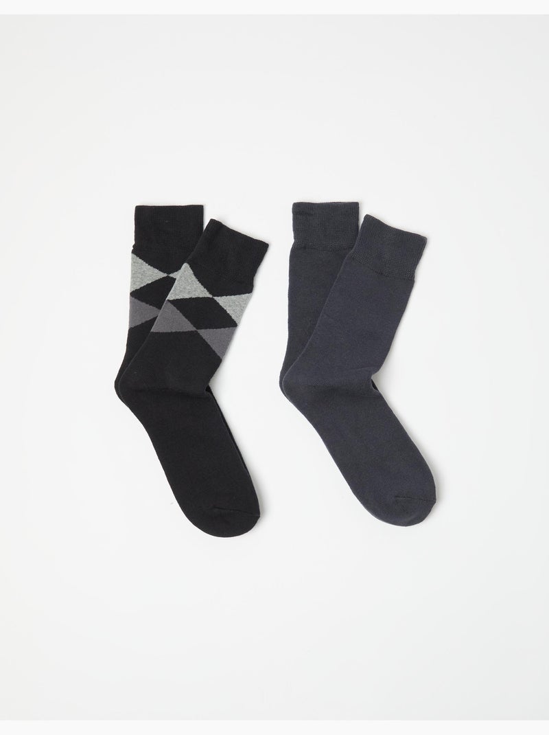 Pacchetto da 2 paia di calzini, MO Fashion Grigio - Kiabi