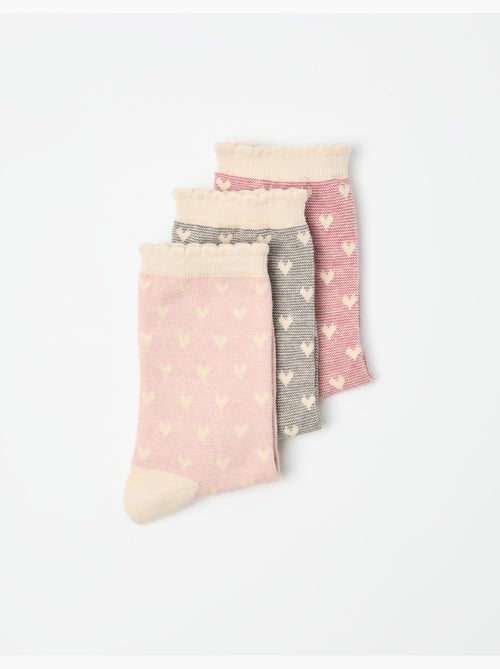Pacchetto da 3 paia di calzini, MO Fashion - Kiabi Pacchetto da 3 paia di calzini, MO Fashion - Kiabi