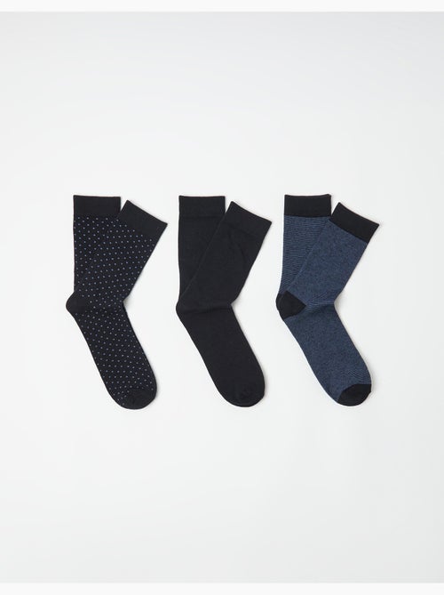 Pacchetto da 3 paia di calzini, MO Fashion - Kiabi Pacchetto da 3 paia di calzini, MO Fashion - Kiabi