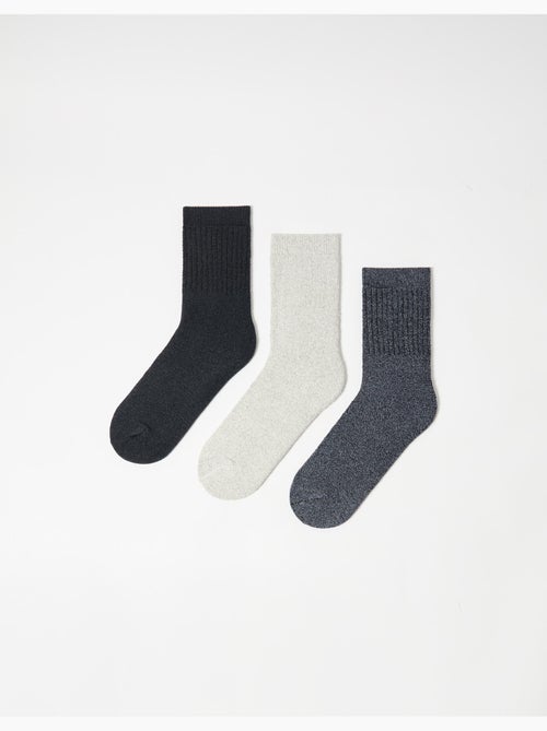 Pacchetto da 3 paia di calzini, MO Fashion - Kiabi Pacchetto da 3 paia di calzini, MO Fashion - Kiabi
