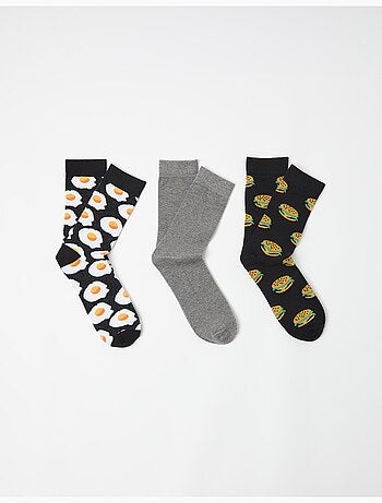 Pacchetto da 3 paia di calzini, MO Fashion
