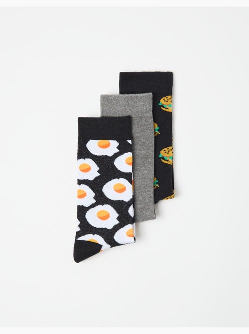 Pacchetto da 3 paia di calzini, MO Fashion - Kiabi Pacchetto da 3 paia di calzini, MO Fashion - Kiabi
