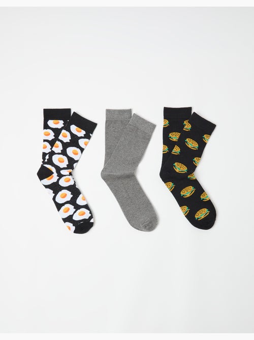 Pacchetto da 3 paia di calzini, MO Fashion - Kiabi Pacchetto da 3 paia di calzini, MO Fashion - Kiabi
