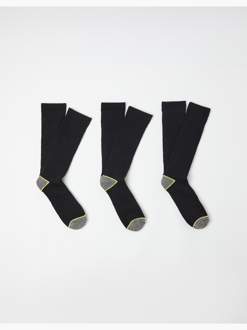 Pacchetto da 3 paia di calzini, MO Fashion Nero - Kiabi
