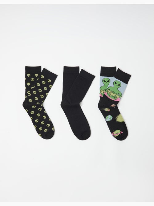 Pacchetto da 3 paia di calzini, MO Fashion - Kiabi Pacchetto da 3 paia di calzini, MO Fashion - Kiabi