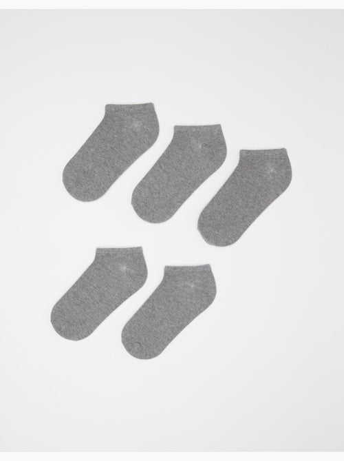 Pacchetto da 5 paia di calzini invisibili, MO Fashion - Kiabi Pacchetto da 5 paia di calzini invisibili, MO Fashion - Kiabi