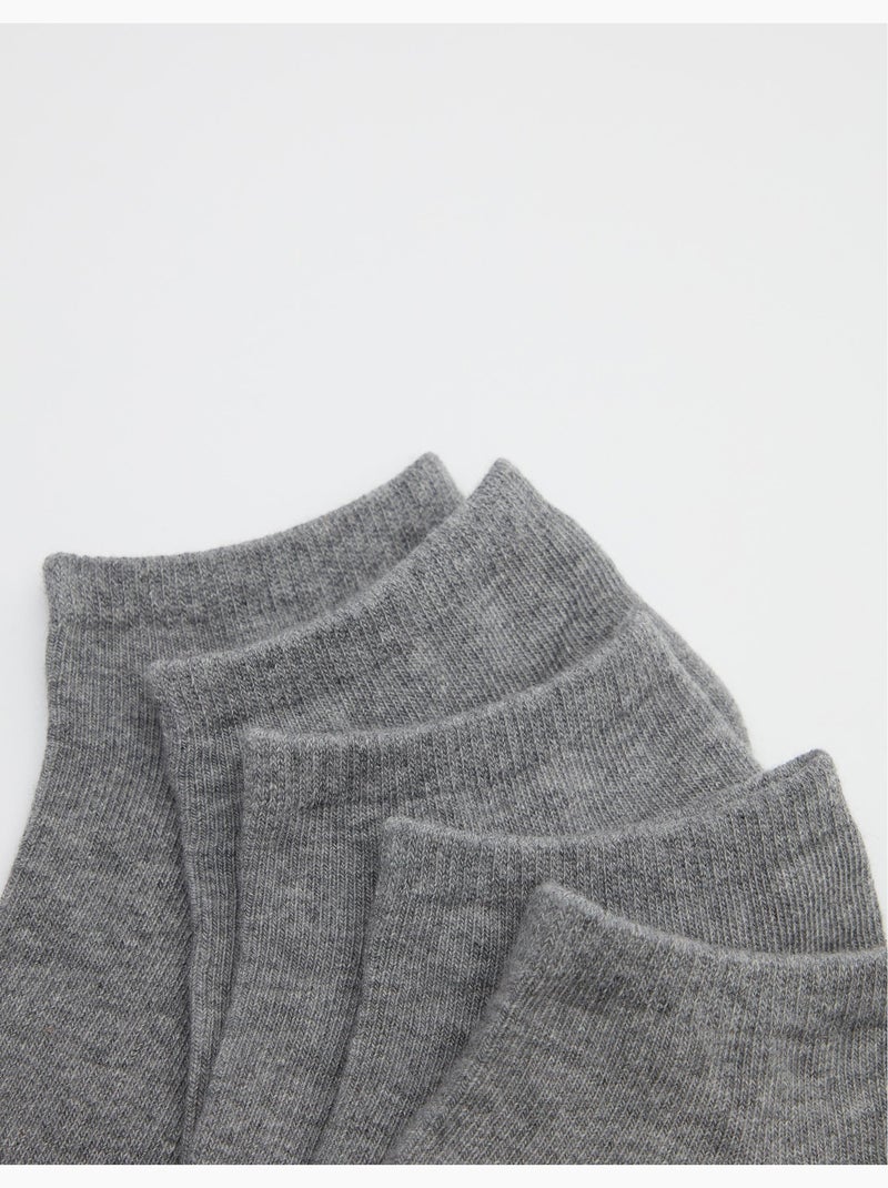Pacchetto da 5 paia di calzini invisibili, MO Fashion Grigio - Kiabi