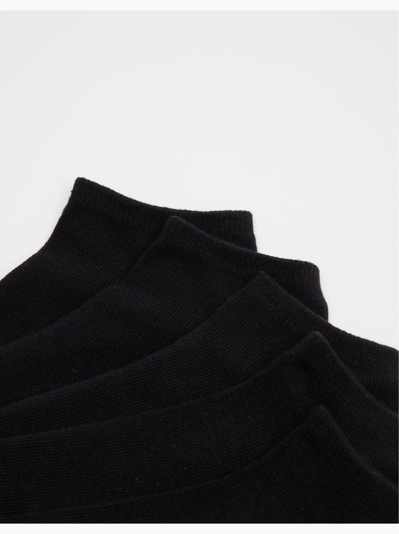 Pacchetto da 5 paia di calzini invisibili, MO Fashion Nero - Kiabi