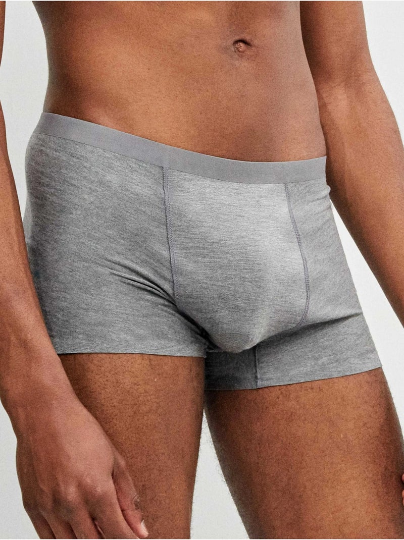 Pacchetto di 2 boxer uomo Grigio melangiato - Kiabi