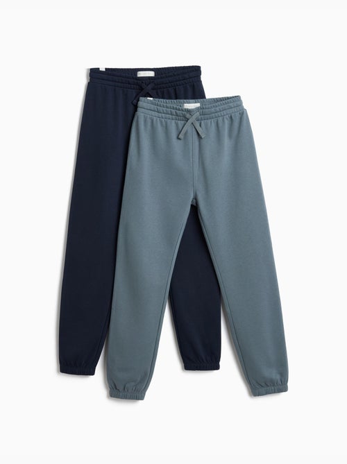 Pacchetto di 2 jogger di peluche, mo fashion - Kiabi