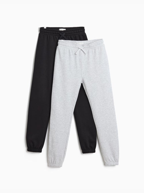Pacchetto di 2 jogger di peluche, mo fashion - Kiabi