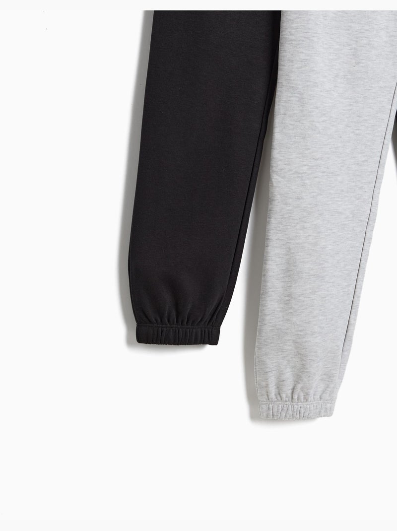 Pacchetto di 2 jogger di peluche, mo fashion Grigio - Kiabi