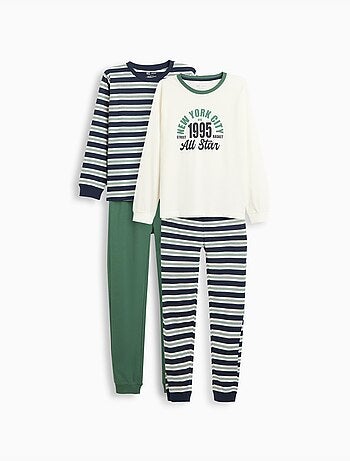 Pacchetto di 2 pigiami con maglia, mo fashion