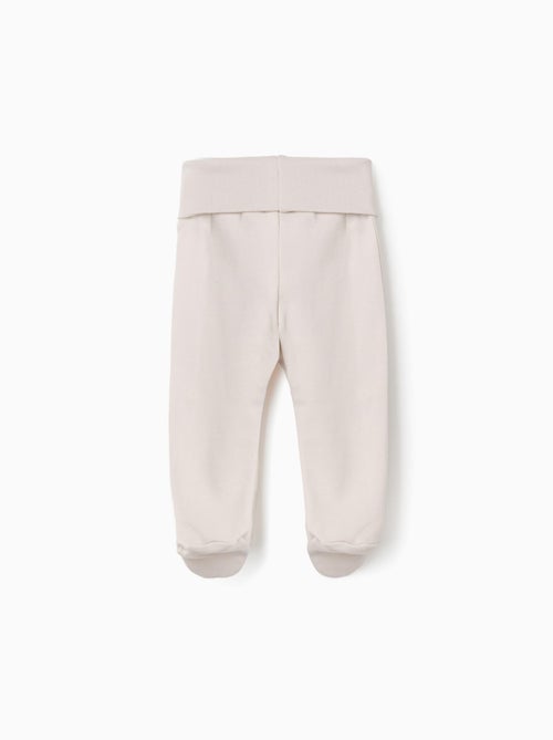 Pacco da 4 pantaloni in cotone con piedini - Kiabi Pacco da 4 pantaloni in cotone con piedini - Kiabi