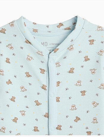 Pack 2 babygrows, mo fashion