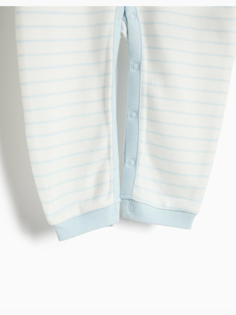 Pack 2 babygrows, mo fashion Blu - Kiabi