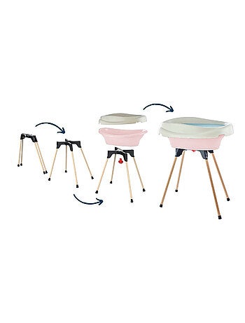 Set 2-in-1 Thermobaby VASCO: fasciatoio e vaschetta da bagno con tubo