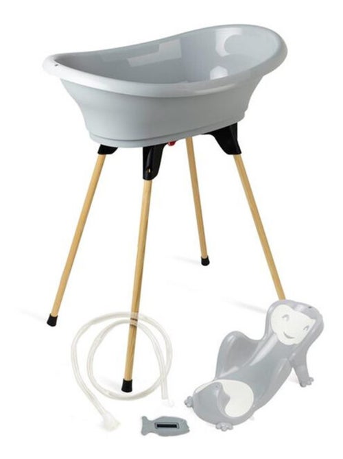 Pack bagno 5 in 1 Thermobaby Vasco con supporto e termometro LCD - Kiabi