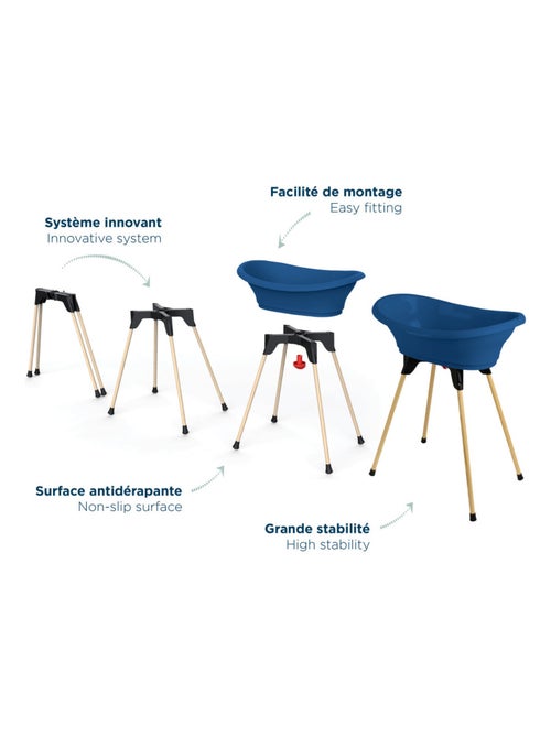 Pack bagno 5 in 1 Thermobaby VASCO con termometro e sdraietta - Kiabi Pack bagno 5 in 1 Thermobaby VASCO con termometro e sdraietta - Kiabi