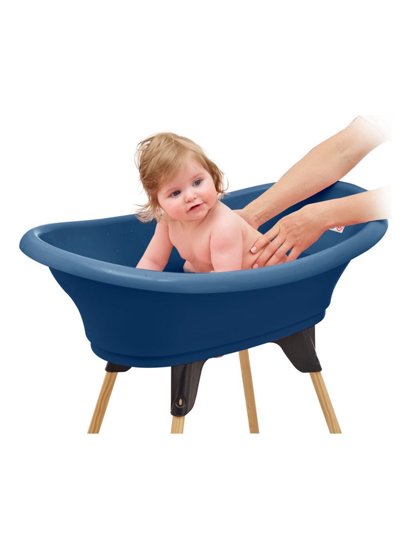 Pack bagno 5 in 1 Thermobaby VASCO con termometro e sdraietta Blu - Kiabi
