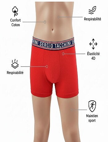 Pack Boxer Bambino SERGIO TACCHINI - Confezione da 4