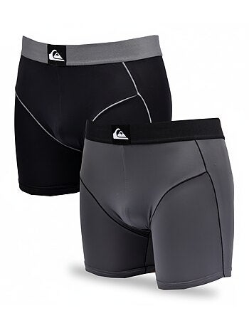 Confezione da 2 Boxer Uomo QUIKSILVER Microfibra Sport