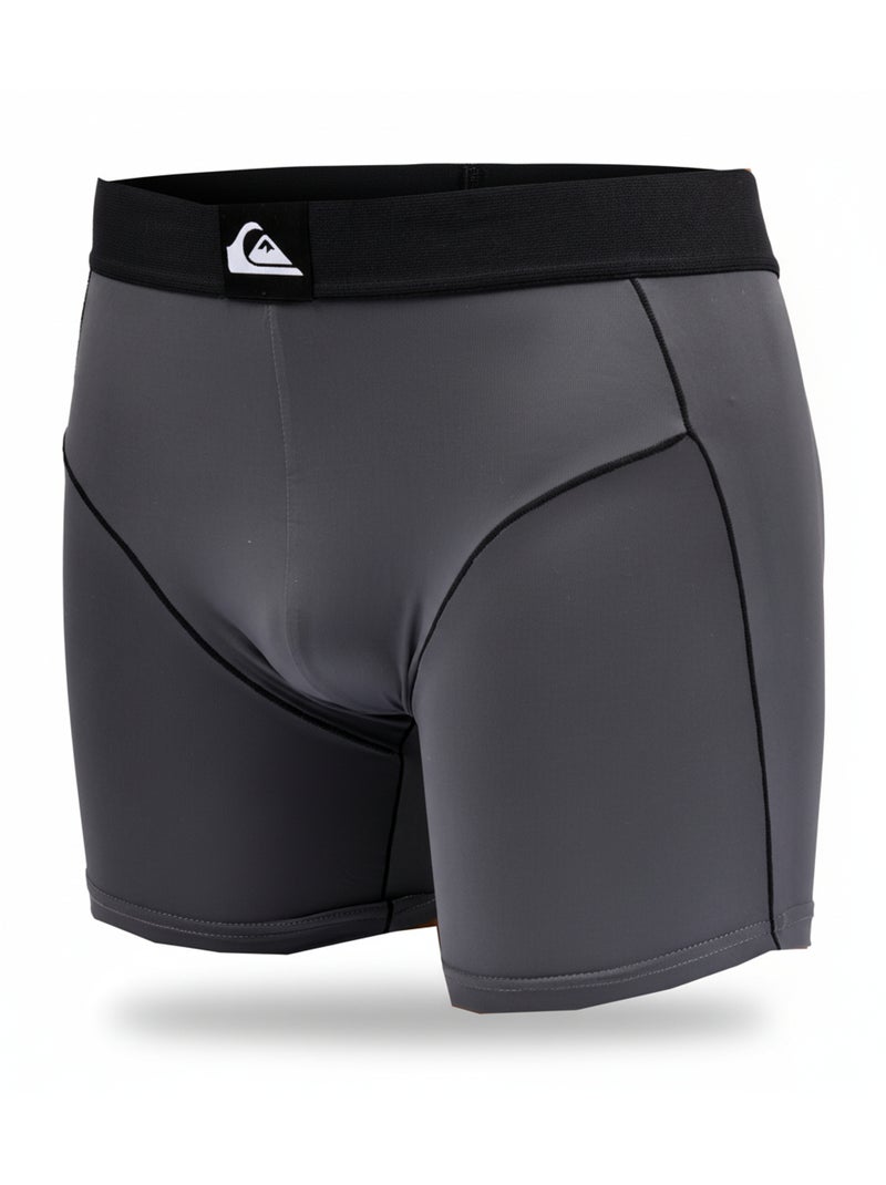 Pack da 2 Boxer Uomo QUIKSILVER Microfibra Sport Nero Grigio - Kiabi