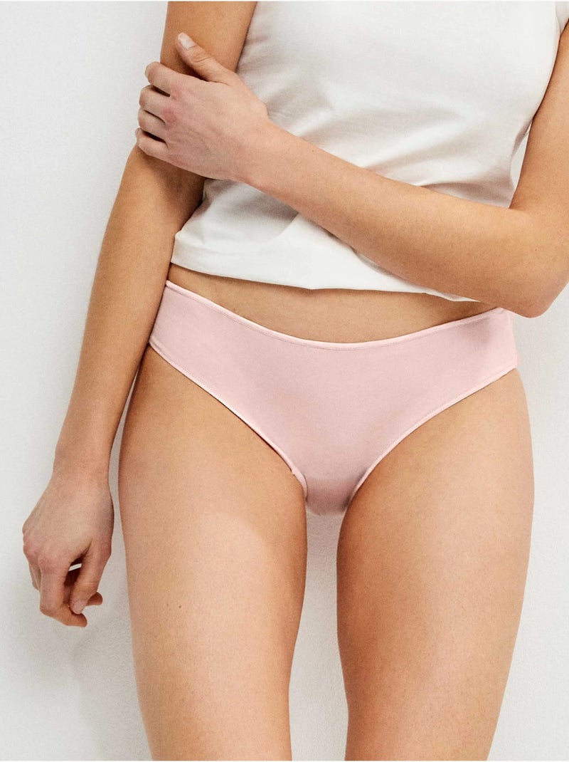 Pack de 3 bragas clásicas en tejido de algodón Multicolore - Kiabi