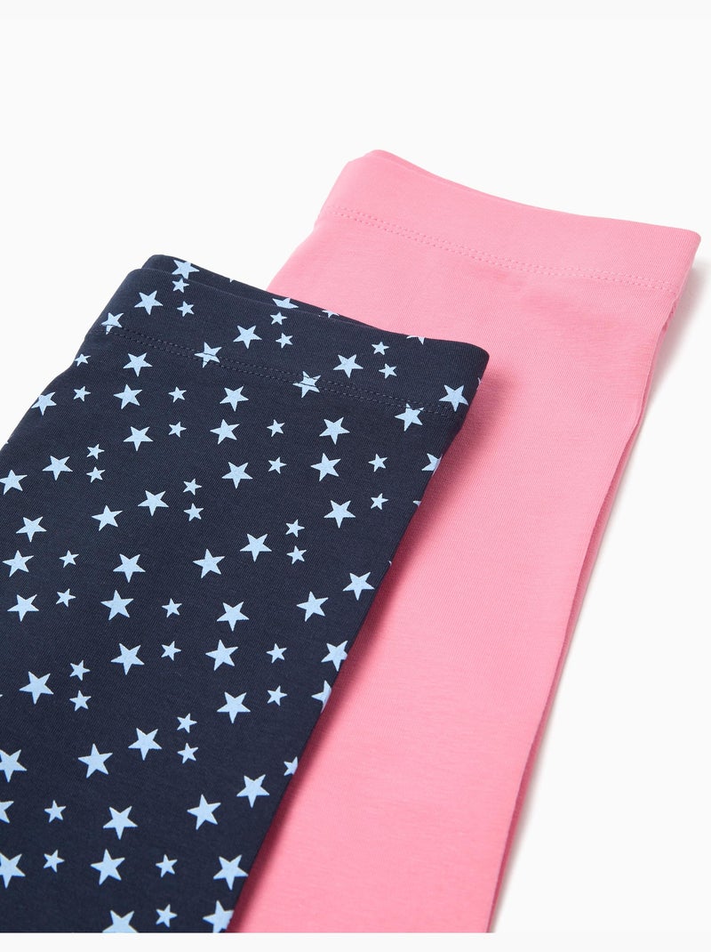 Pack di 2 leggings, MO Fashion Blu - Kiabi