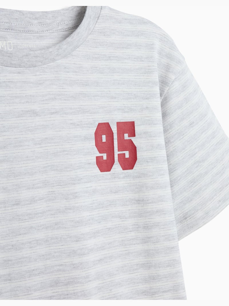 Pack di 2 pigiami in jersey, MO Fashion Bianco - Kiabi