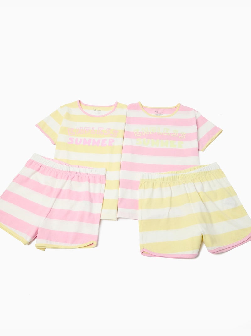 Pack di 2 pigiami, MO Fashion Multicolore - Kiabi