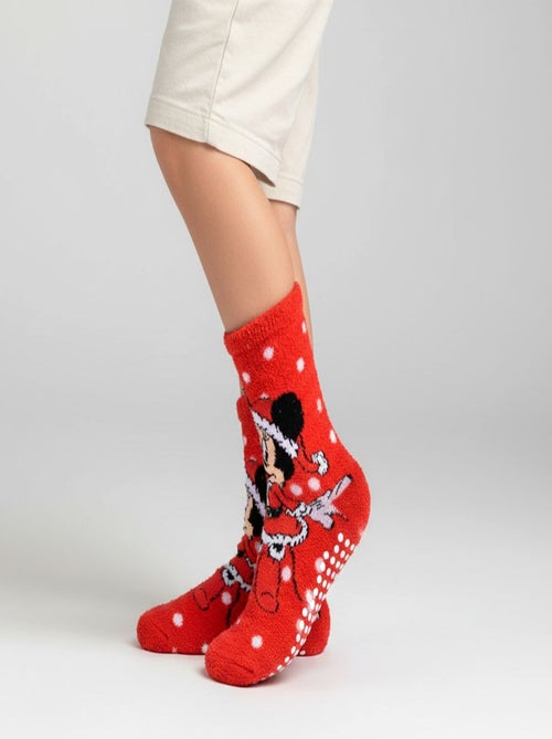 Pack di Calzini Antiscivolo Bambina Disney MINNIE (Confezione da 4) - Kiabi