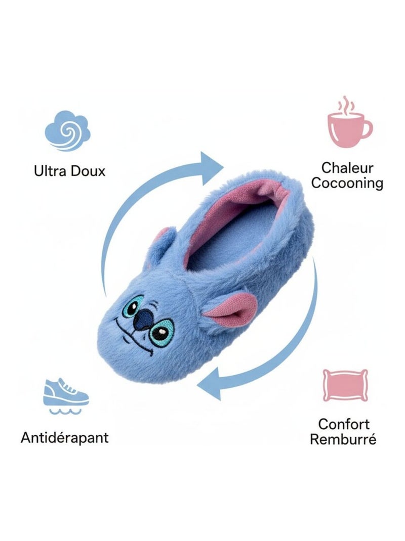 Pack di Calzini Antiscivolo Bambino LILO & STITCH (Confezione da 2) Blu Malva - Kiabi