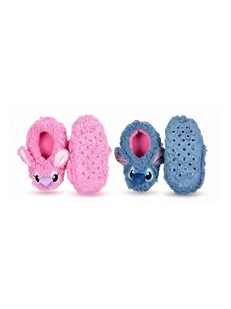 Pack di Calzini Antiscivolo Bambino LILO & STITCH (Confezione da 2) Blu Rosa - Kiabi