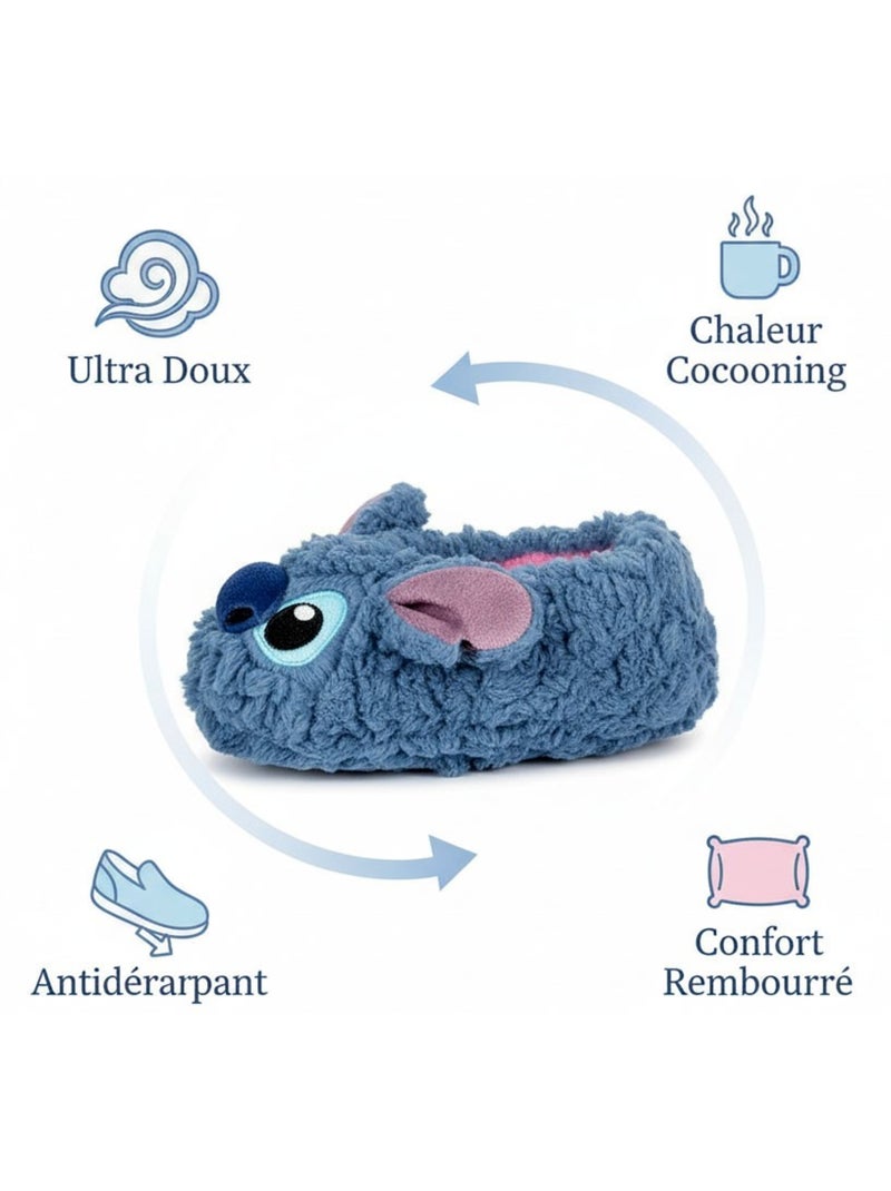 Pack di Calzini Antiscivolo Bambino LILO & STITCH (Confezione da 2) Blu Rosa - Kiabi