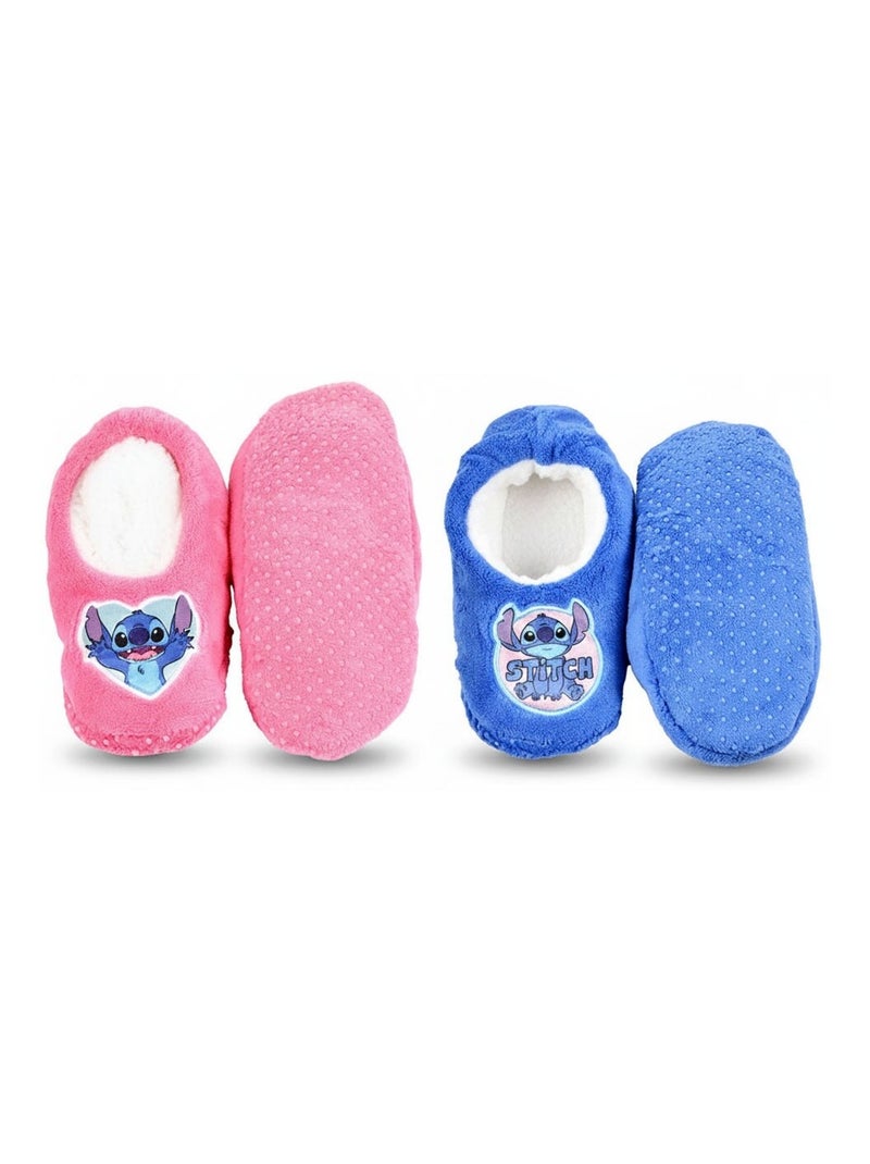 Pack di Calzini Antiscivolo Bambino LILO & STITCH (Confezione da 2) Rosa/Multicolore - Kiabi