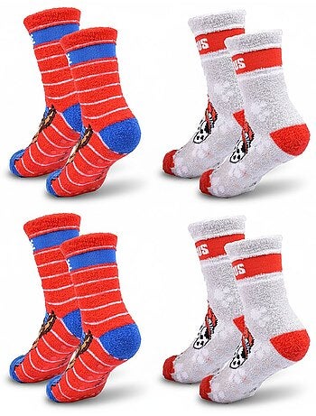 Pack di Calzini Antiscivolo Bambino PAT PATROUILLE (Confezione da 4)