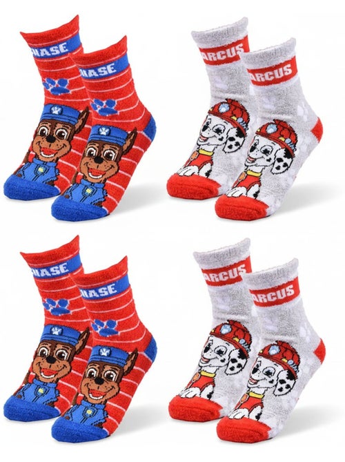 Pack di Calzini Antiscivolo Bambino PAT PATROUILLE (Confezione da 4) - Kiabi