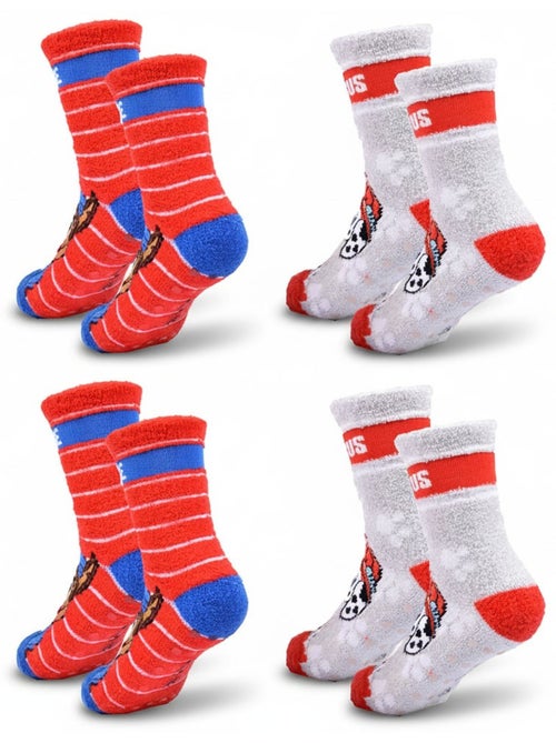 Pack di Calzini Antiscivolo Bambino PAT PATROUILLE (Confezione da 4) - Kiabi