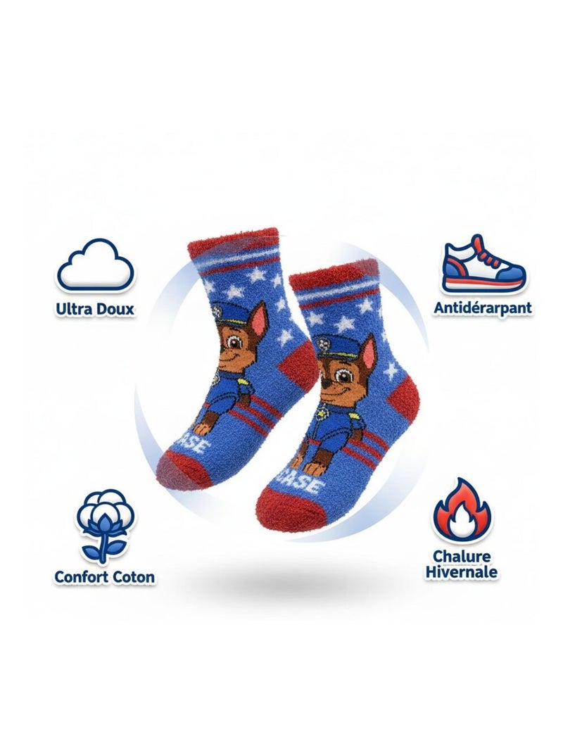 Pack di Calzini Antiscivolo Bambino PAT PATROUILLE (Confezione da 4) Grigio rosso - Kiabi