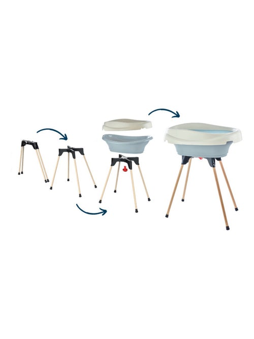 Pack fasciatoio e vasca da bagno VASCO Thermobaby 2 in 1 pieghevole - Kiabi Pack fasciatoio e vasca da bagno VASCO Thermobaby 2 in 1 pieghevole - Kiabi