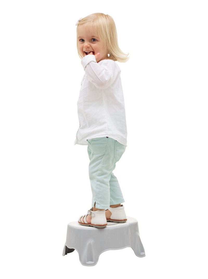 Pack igiene Thermobaby: vasino con anatra, riduttore WC, poggiapiedi antiscivolo Grigio - Kiabi